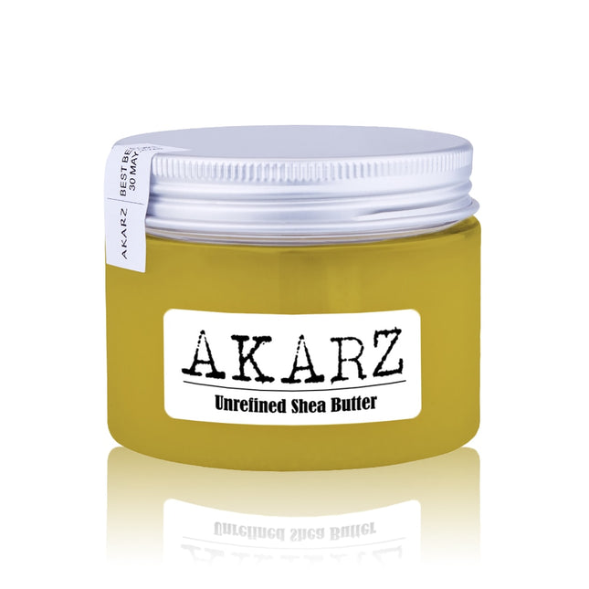 Akarz Brand Natural Unrefined Shea Butter Cream Maternity Stretch