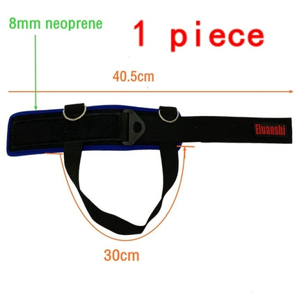 Adjustable D-ring Ankle Straps Gym With Foot Strap Cable Machine