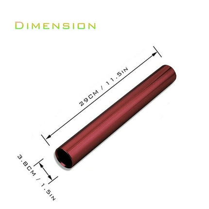 Aluminum Track Field Relay Batons Race Equipments For Running Race
