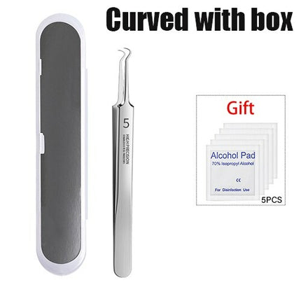 Blackhead Remover Tweezers Professional Ultra-fine No. 5 Acne