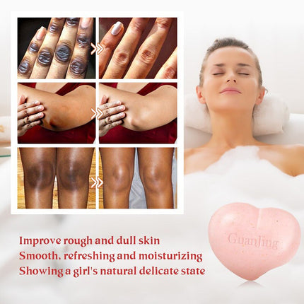 Body Whitening Soap Women Private Bleach Product Rapid Brighten Repair