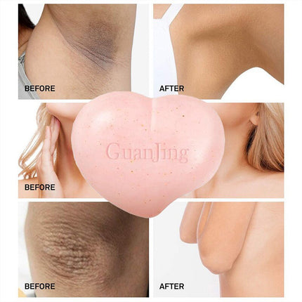 Body Whitening Soap Women Private Bleach Product Rapid Brighten Repair