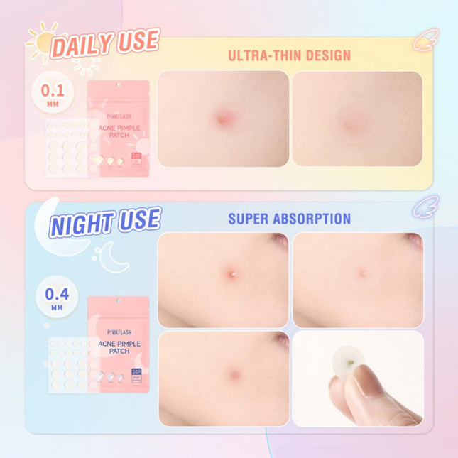Daily/Night Skin Care Acne Patch Tea Tree Oil Acne Remover Acne Pimple