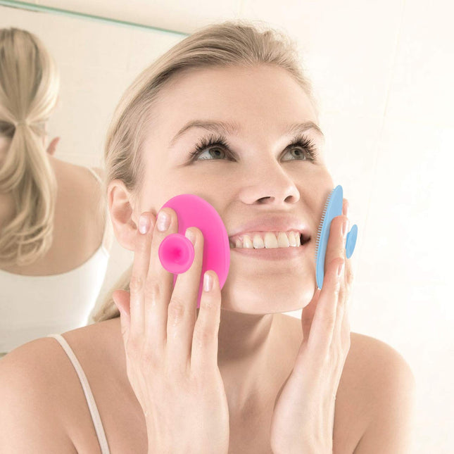 Facial Brush Sillicone Deep Cleansing Pore Skin Care Beauty Tool Soft