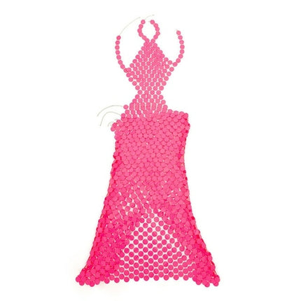Fashion Shiny Sequins Dress For Women Shiny Sexy Sleeveless Backless