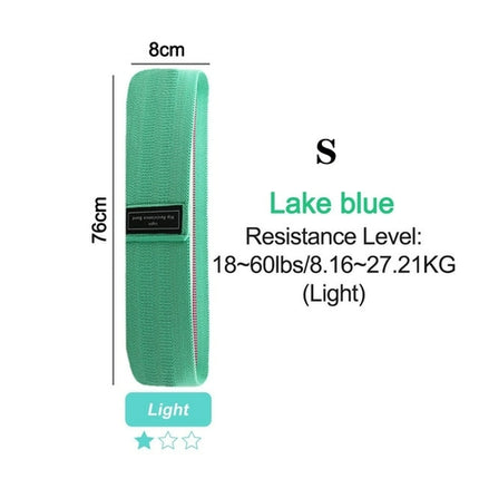 Fitness Resistance Band Buttocks Expansion Fitness Cloth Rubber Band