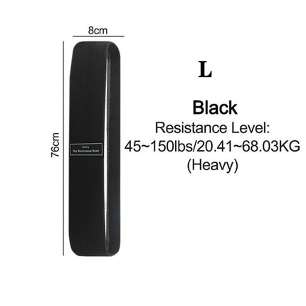 Fitness Resistance Band Buttocks Expansion Fitness Cloth Rubber Band