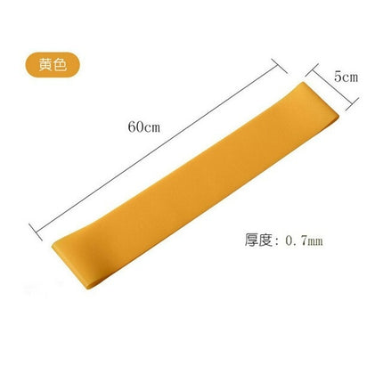 Fitness Yoga Resistance Bands Rubber Workout Rope Gum X light To X