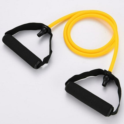 Level 5 Resistance Band with Handles Yoga Drawstring Elastic Fitness