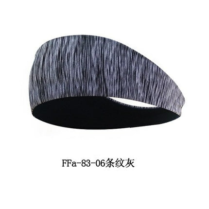 Men Sweatband Sports Headband Stretch Elastic Women Yoga Running Hair