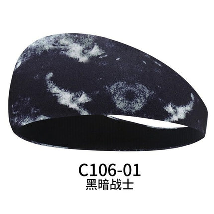 Men Sweatband Sports Headband Stretch Elastic Women Yoga Running Hair