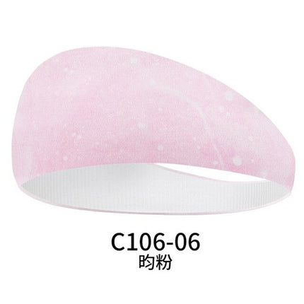 Men Sweatband Sports Headband Stretch Elastic Women Yoga Running Hair