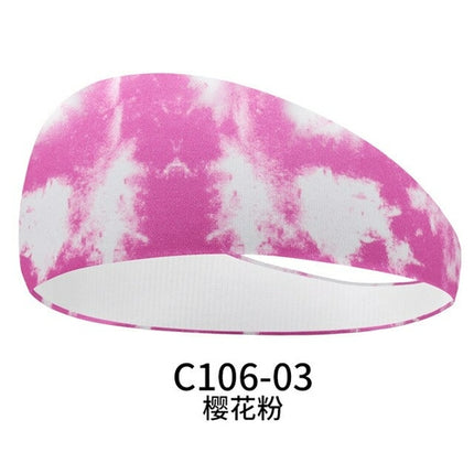 Men Sweatband Sports Headband Stretch Elastic Women Yoga Running Hair