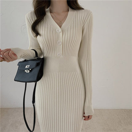 New 2022 Vintage Fairy Chiffon Long Dress Women White Elegant French