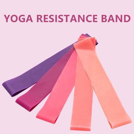 Rubber Resistance Yoga Bands