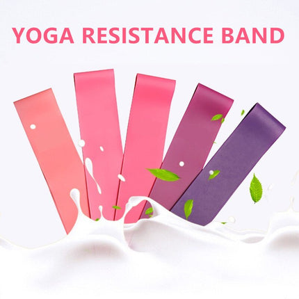 Rubber Resistance Yoga Bands