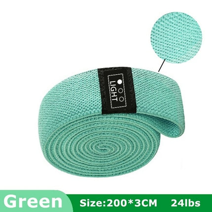 Resistance Exercise Fabric Bands Set Non-slip Booty Workout Fitness
