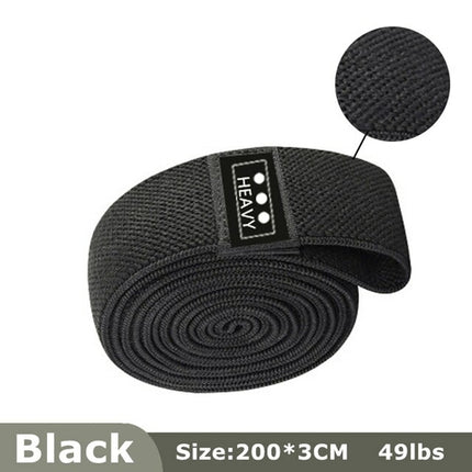 Resistance Exercise Fabric Bands Set Non-slip Booty Workout Fitness