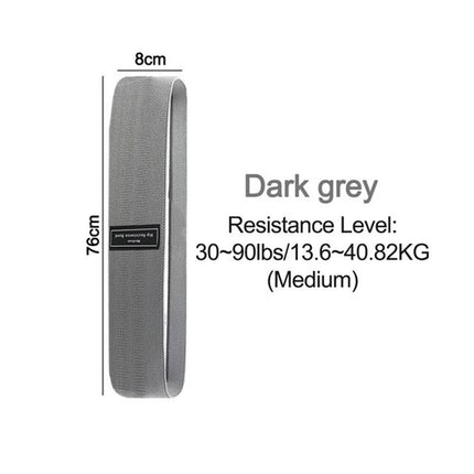 Resistance Exercise Fabric Bands Set Non-slip Booty Workout Fitness