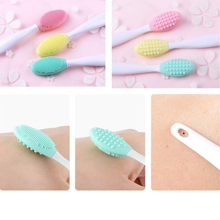 Skin Care Lip Exfoliating Facial Cleansing Face Scrub Nose Clean Brush
