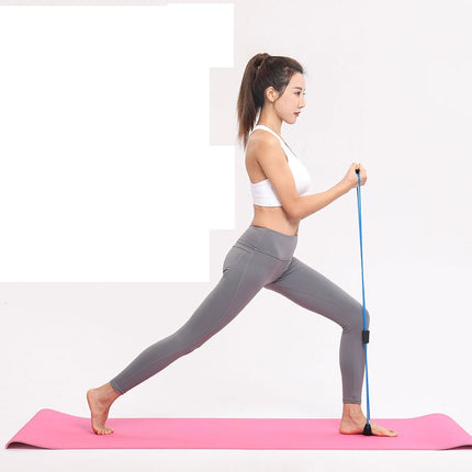 Yoga 8 word Pull Belt Home Bodybuilding And Slimming Equipment Back