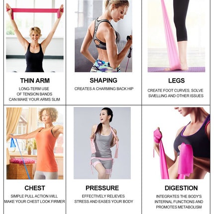 Yoga Pilates Stretch Resistance Band
