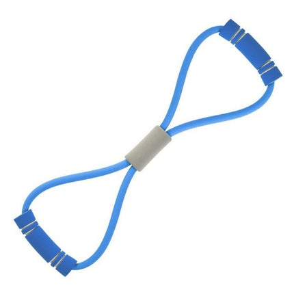 Yoga Resistance Bands 8 Word Chest Expander Gym Fitness Workout Muscle