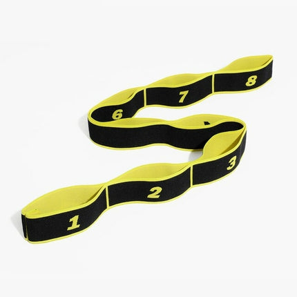 Yoga Resistance Bands Pilates Pull Strap Belt Polyester Latex Elastic