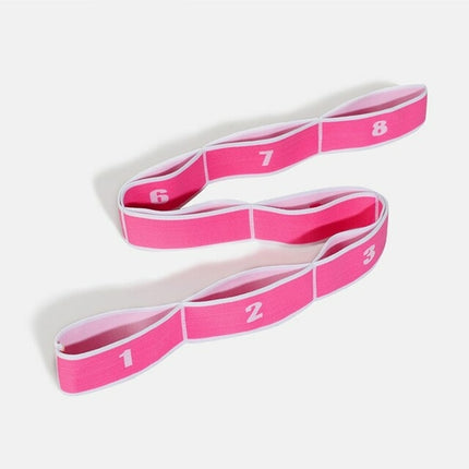 Yoga Resistance Bands Pilates Pull Strap Belt Polyester Latex Elastic