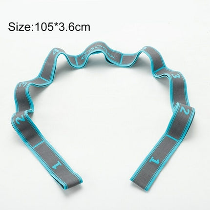 Yoga Resistance Bands Pilates Pull Strap Belt Polyester Latex Elastic