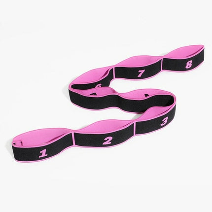 Yoga Resistance Bands Pilates Pull Strap Belt Polyester Latex Elastic