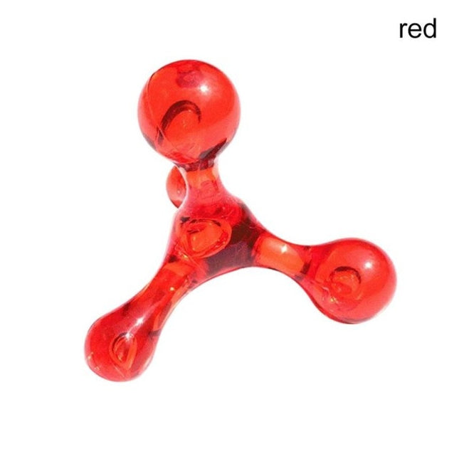 Four Ball Back Mini Massage Stick Acupressure