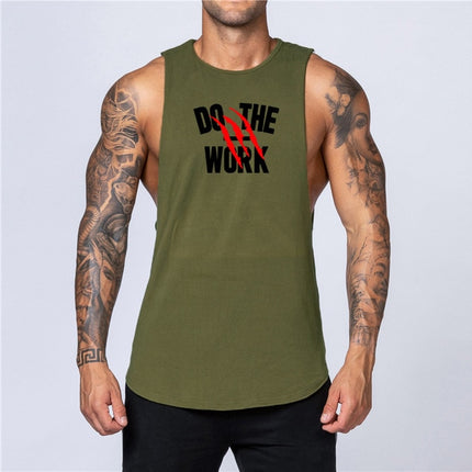 Workout Gym Mens Tank Top Vest