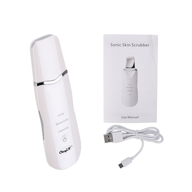 Ultrasonic Facial Skin Scrubber