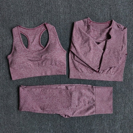 Women Seamless Fitness Yoga Set