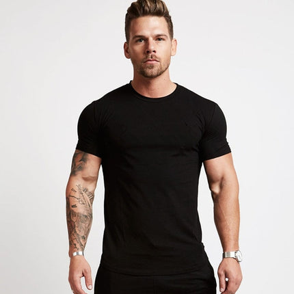Casual Cotton Solid t shirt Men