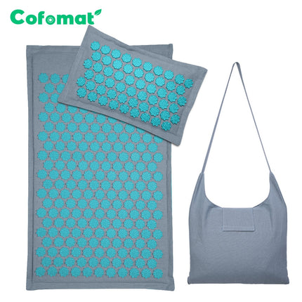 Nature Linen Coconut palm Massage Acupressure Yoga Mat