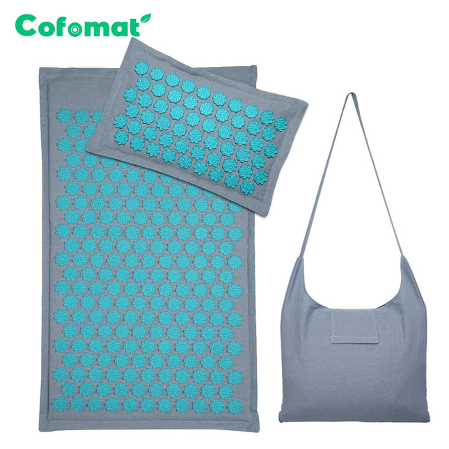 Nature Linen Coconut palm Massage Acupressure Yoga Mat