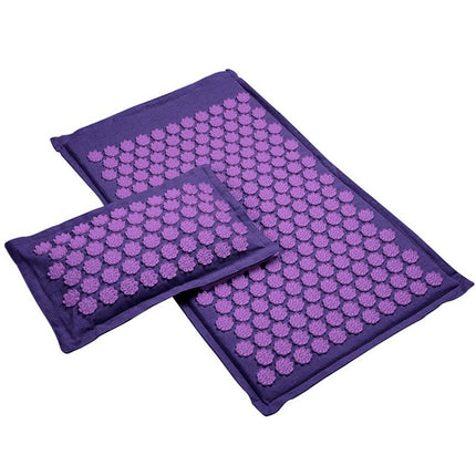 Nature Linen Coconut palm Massage Acupressure Yoga Mat