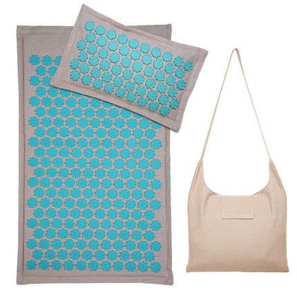Nature Linen Coconut palm Massage Acupressure Yoga Mat