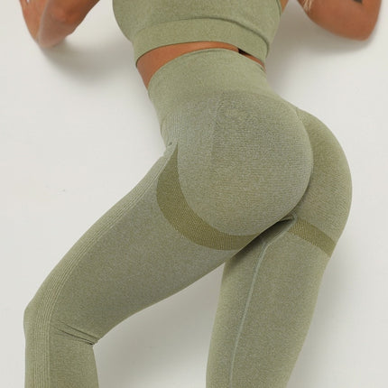 High Waist Seamless Push Up Pants