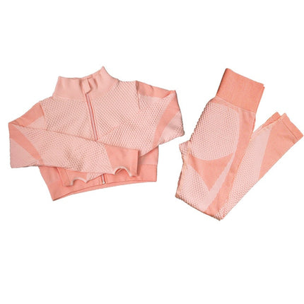 Fitness Suits Yoga Women Outfits 3pcs Sets