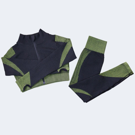 Fitness Suits Yoga Women Outfits 3pcs Sets