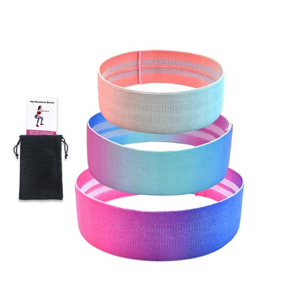 3-Piece Set Fitness Rubber Band