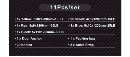 Resistance Bands Set Exercise Bands